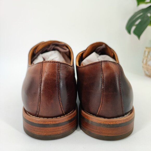 Aldo Men\'s Brown Leather Formal Lace Up Oxford Shoes Size 11 main image 6